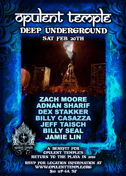 OT Goes Deep Underground – Benefit Fundraiser 2010