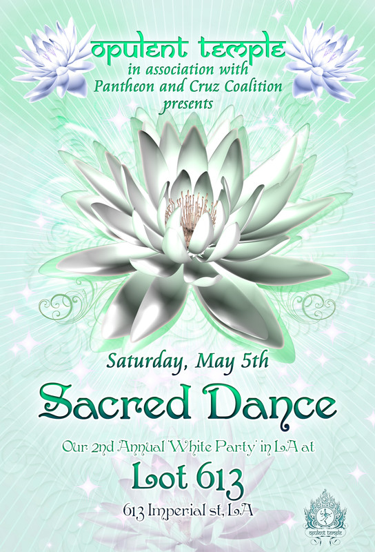 Opulent Temple’s 2nd Annual Sacred Dance ‘White Party’ in LA 2012