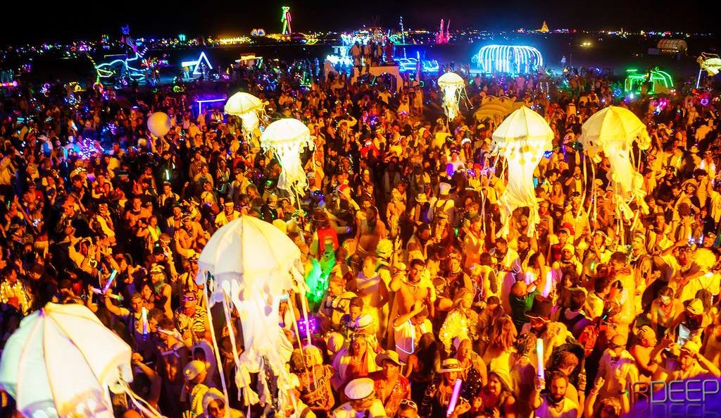 Opulent Temple Burning Man 2013 – 11th Annual ‘White Party’