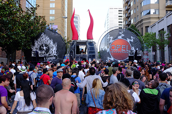 Opulent Temple at How Weird Street Faire 2016