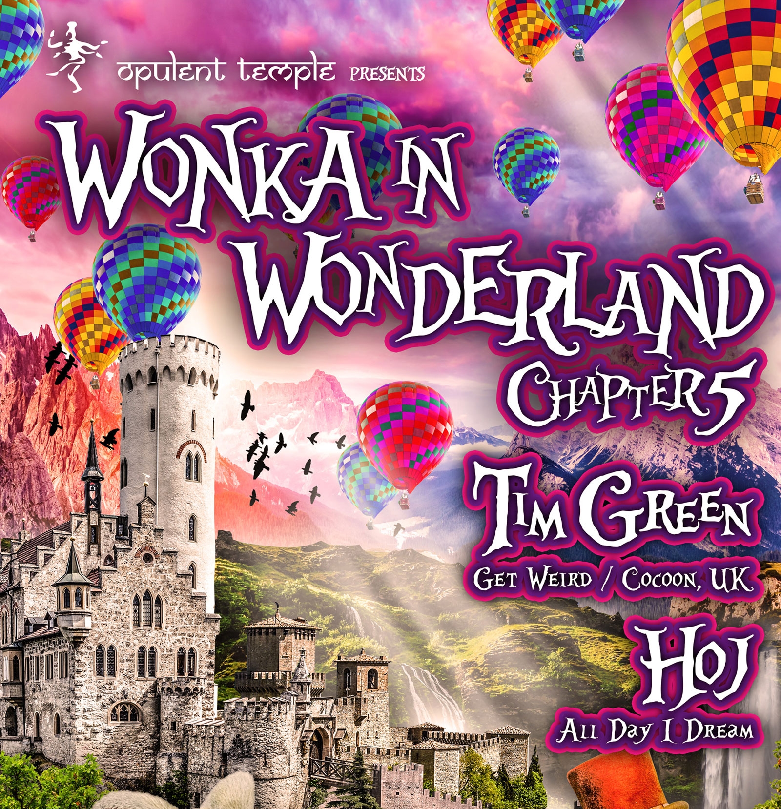 Opulent Temple Seattle presents Wonka in Wonderland 2017