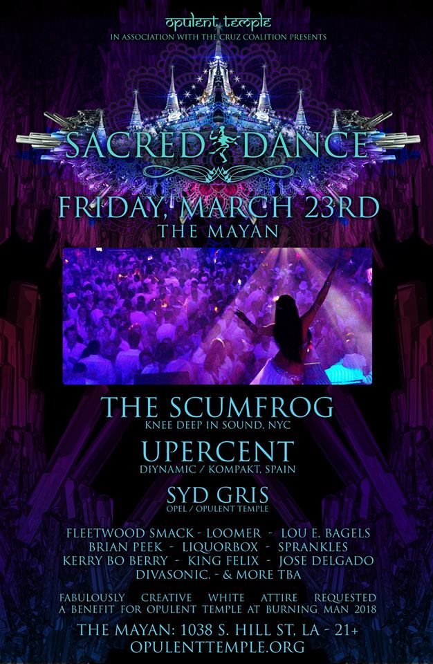 Opulent Temple in L.A. presents Sacred Dance 2018