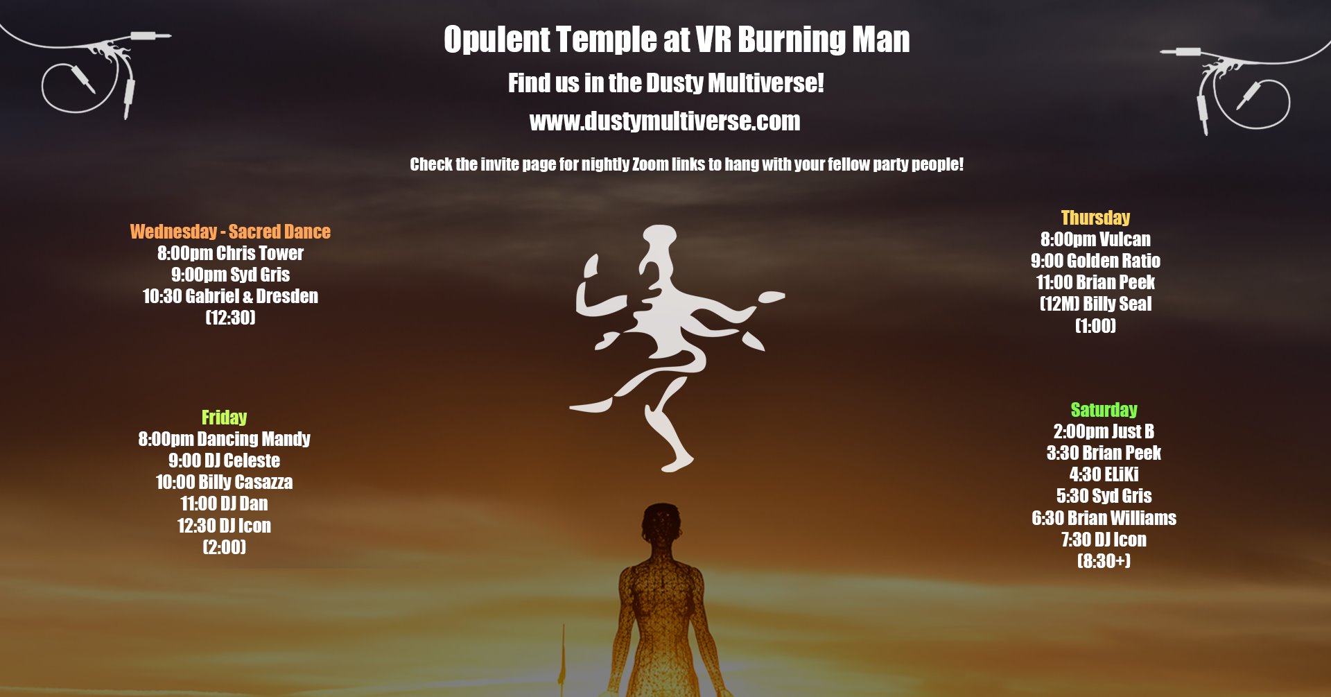 Opulent Temple in the Multiverse: Virtual Burning Man 2020