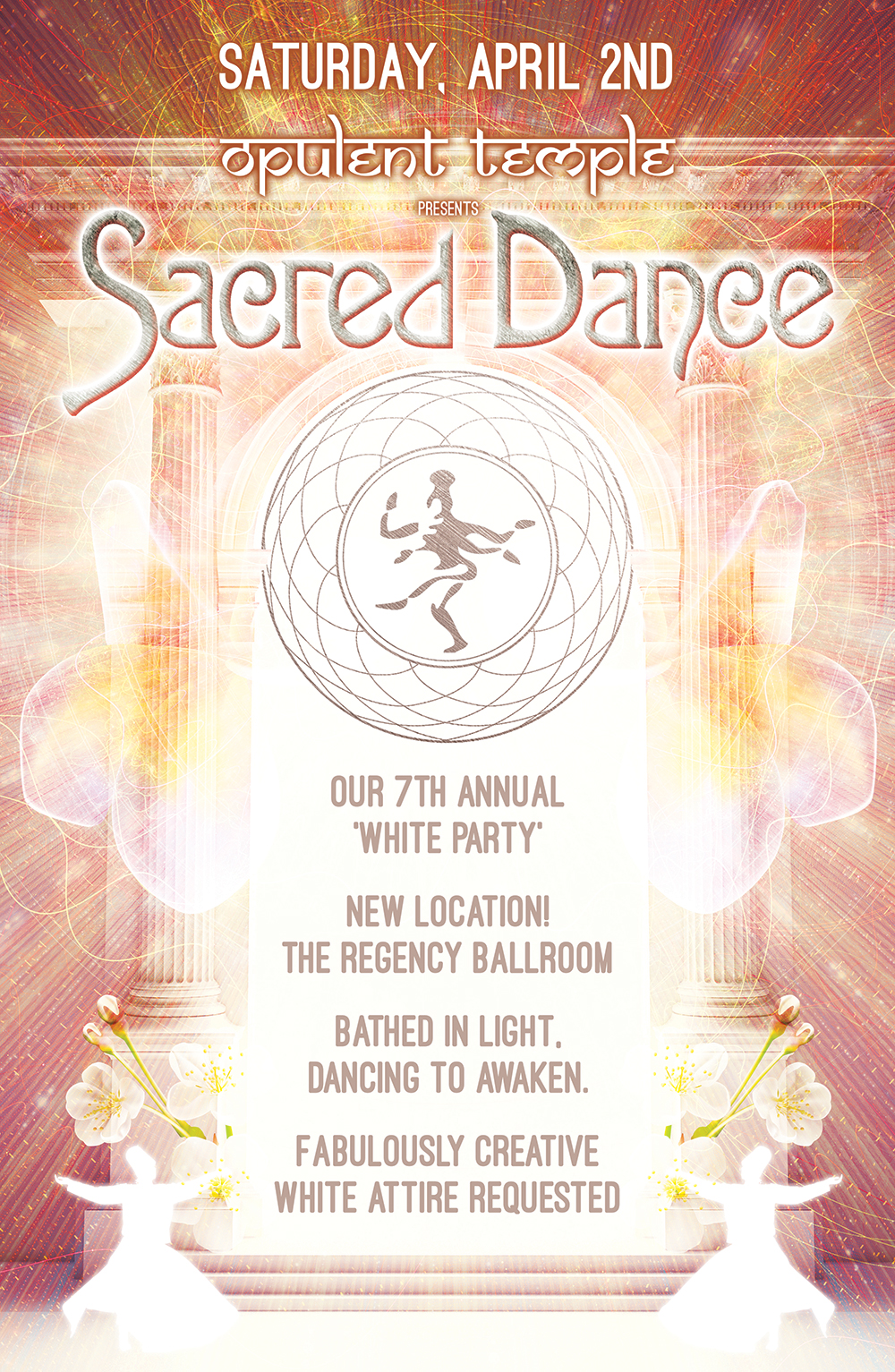 Our 7th Annual Sacred Dance ‘White Party’ SF 2016