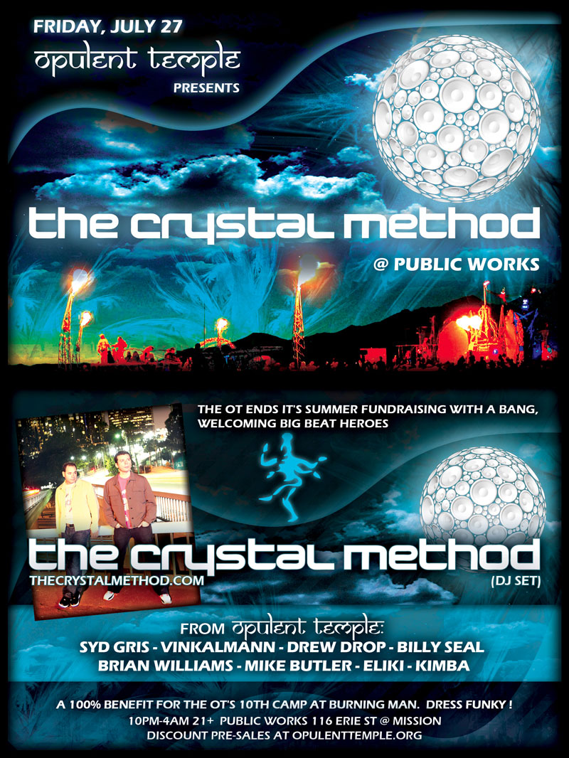 OT presents The Crystal Method 2012