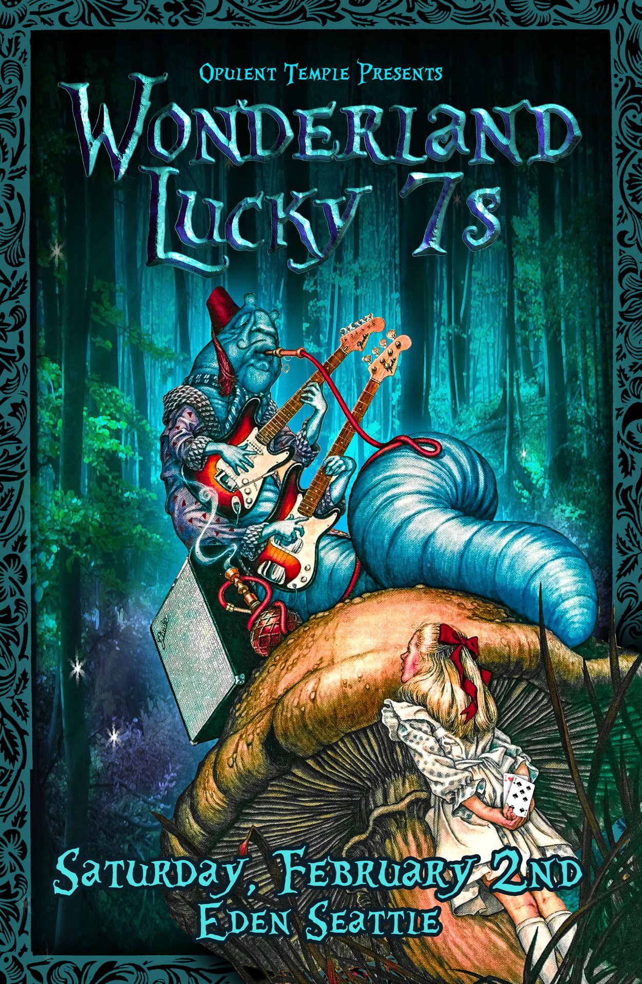Opulent Temple Seattle’s Wonderland: Lucky 7’s