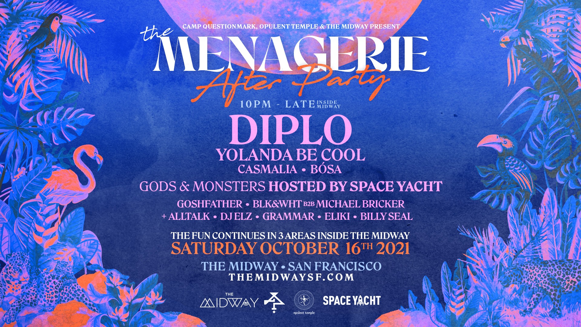 Menagerie After Hours: Diplo + Special Guests