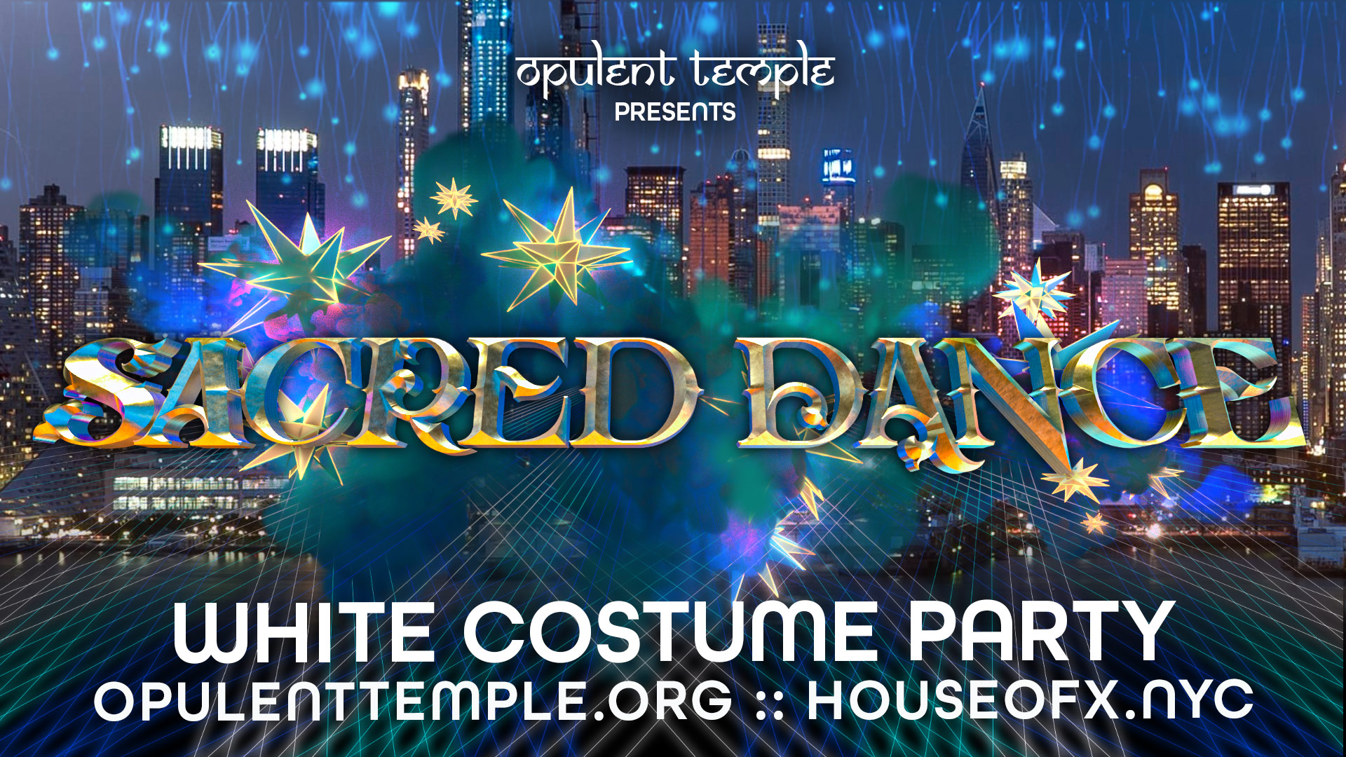 Opulent Temple’s Sacred Dance ‘White Party’ in NYC 2022