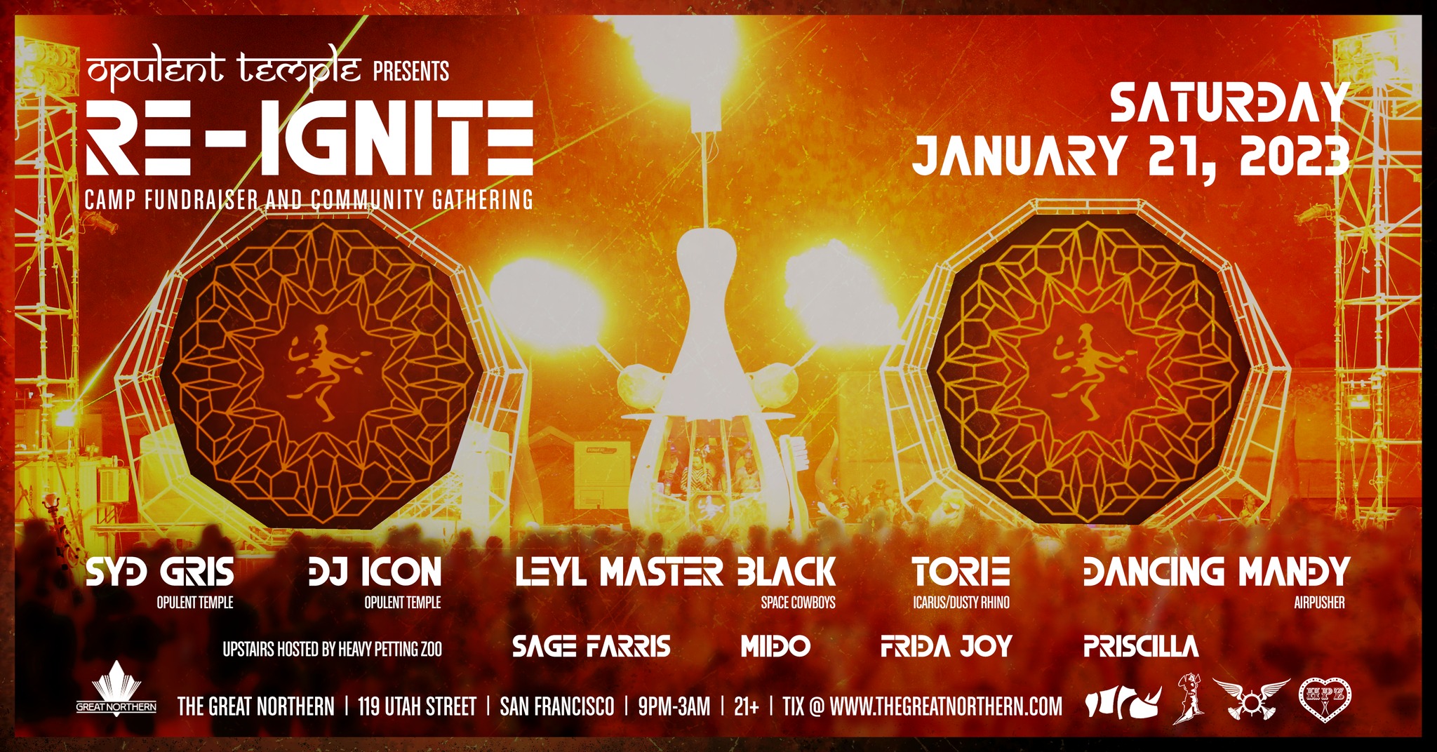 OPULENT TEMPLE PRESENTS: RE-IGNITE – CAMP FUNDRAISER & COMMUNITY GATHERING