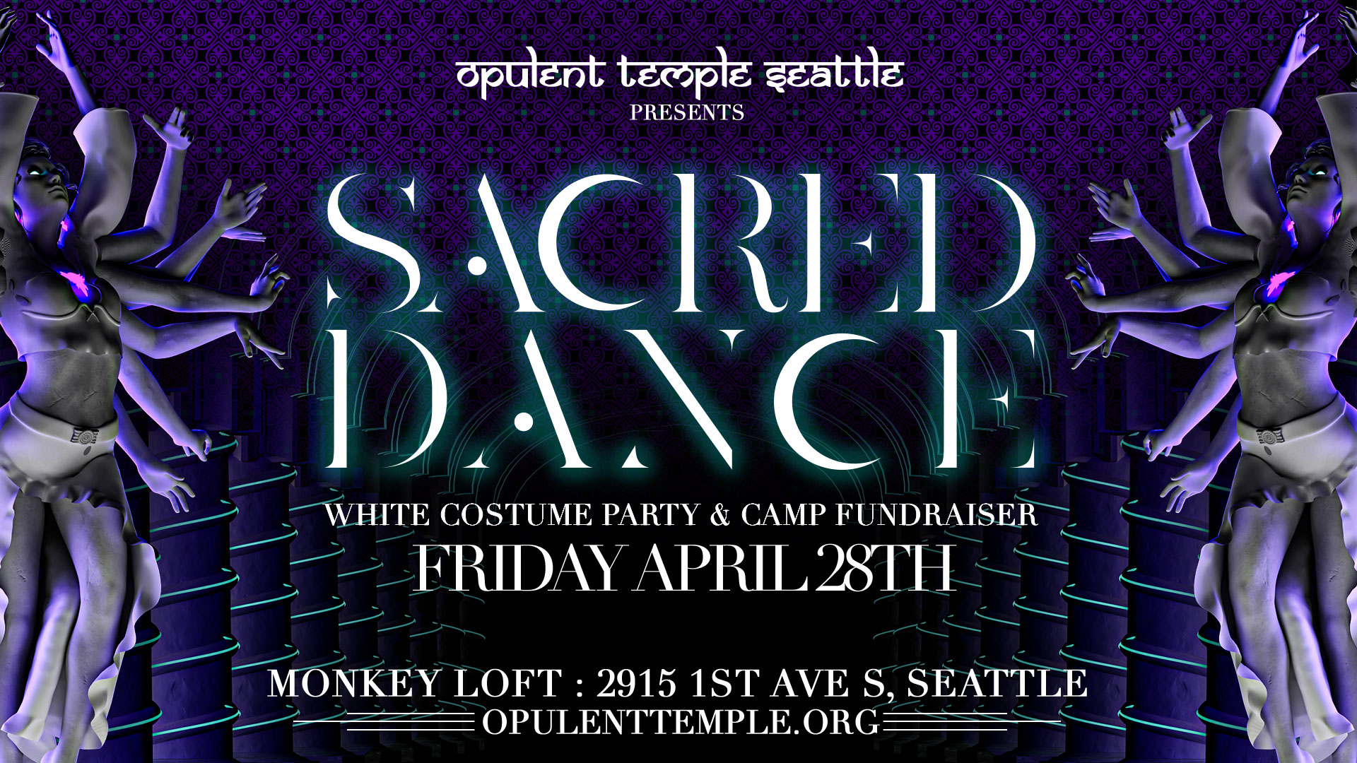OPULENT TEMPLE SEATTLE : SACRED DANCE (WHITE COSTUME PARTY)